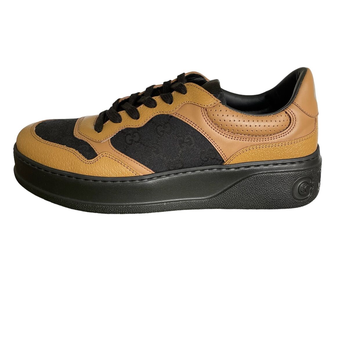 GUCCI 669582 Dollar Pig print Leather Lowtop Sneakers, Gucci GUCCI 669582 Dollar Pig print Leather Lowtop Sneakers, Gucci