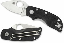 COUTEAU Spyderco Chicago G-10 Lame Acier CTS-BD1 Manche Plaquettes G10 SC130GP