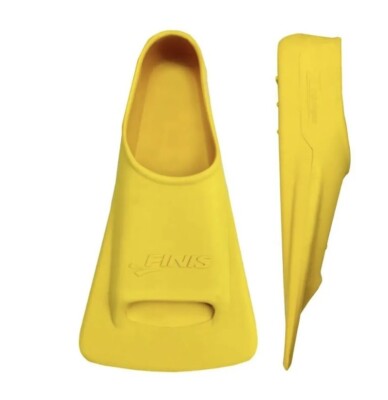 New FINIS Zoomers Gold Short Swim Fins - Size C Male (3½-5) Female (4½-6)  