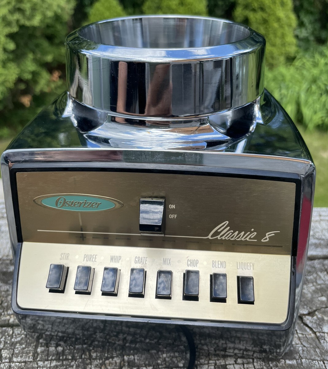 FOR PARTS Vintage Osterizer Classic VIII 8 Speed Blender Model 341
