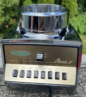 FOR PARTS Vintage Osterizer Classic VIII 8 Speed Blender Model 341