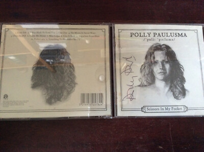 Polly Paulusma - Scissors In My Pocket [CD Album] Signed Signiert Auotgramm