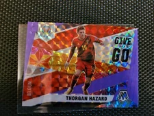 2021 Mosaic Soccer Thorgan Hazard Give and Go Insert No. 2 Prizm 33/70 Belgium