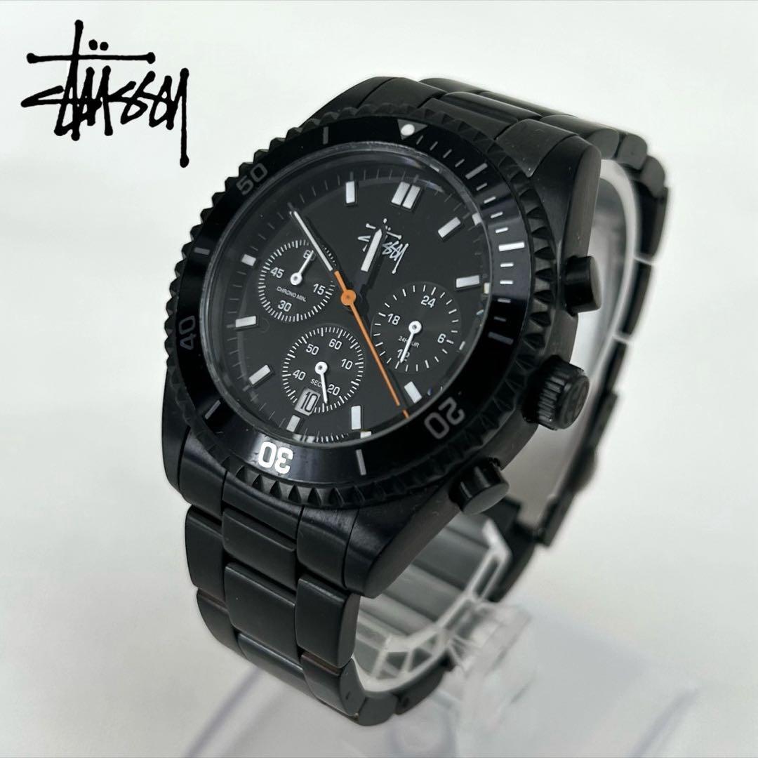 STUSSY LIMITED EDITON クロノグラフ 腕時計 STUSSY Chronograph Limited Edition 2009 Analog Watch From