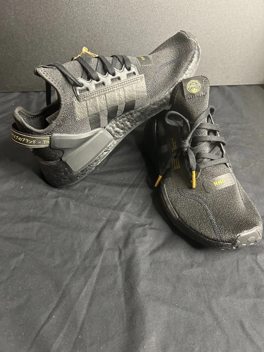 Adidas NMD R1 Men’s METAL GREY/ YELLOW/ CORE BLACK Buy Adidas NMD_R1  main image 4