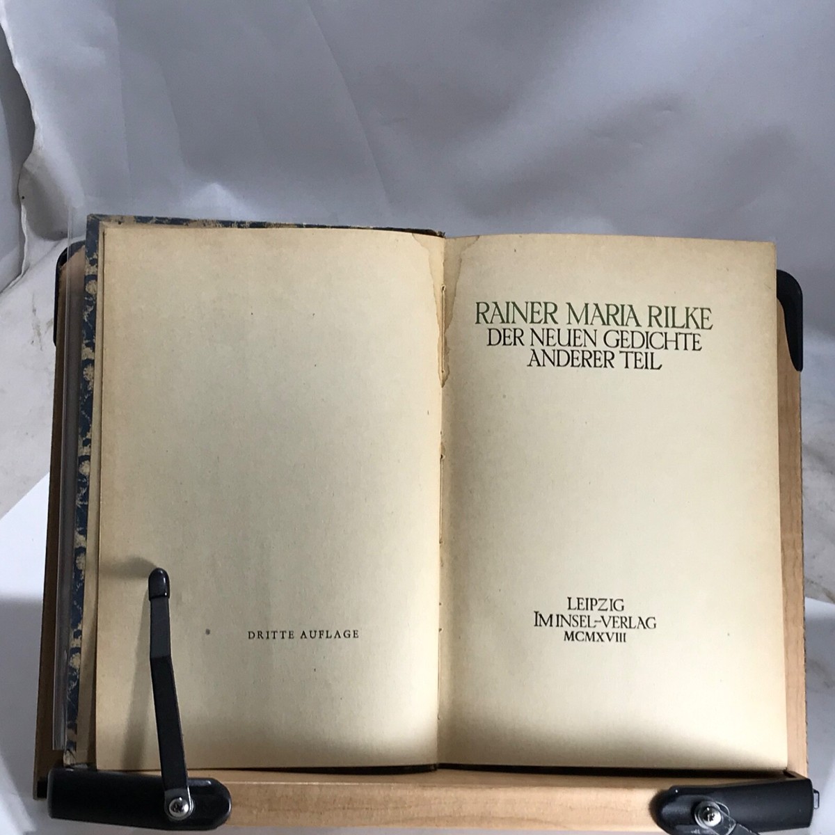 Early Rainer Maria Rilke German Editions - 2 Volumes Mystical
