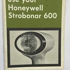 Strobonar 600 Honeywell Camera Owner Manual Instructions Light Vintage