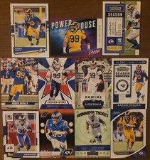 Aaron Donald Card Lot (11) Rams- DPOY