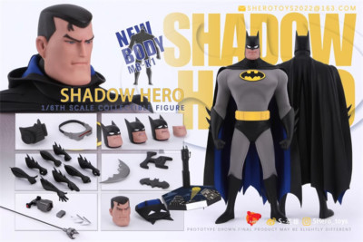 1/6 S-HERO SH006 Shadow Hero Animation Bat Man 12