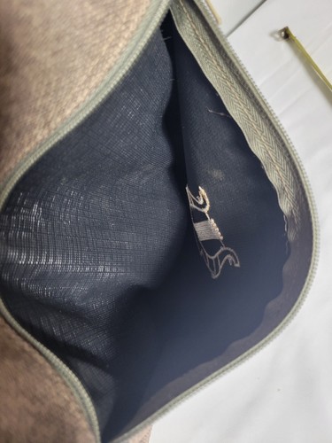 TANAKA Music Lyre Rucksack braun Reißverschluss Rucksack - Bild 7 von 9
