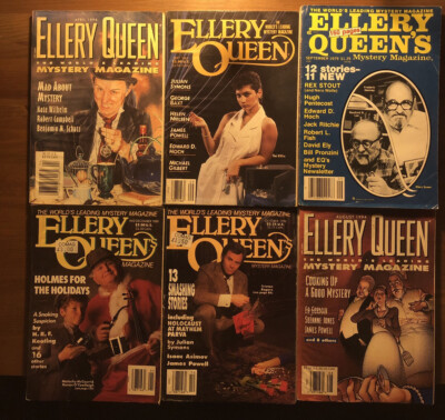 Ellery Queen Mystery Magazine - 1979 - 1987 - 1989 - 1990 - 1994 - 1996 Job Lot
