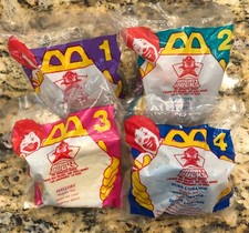 Mighty Ducks 1996 Happy Meal Toys Full Set