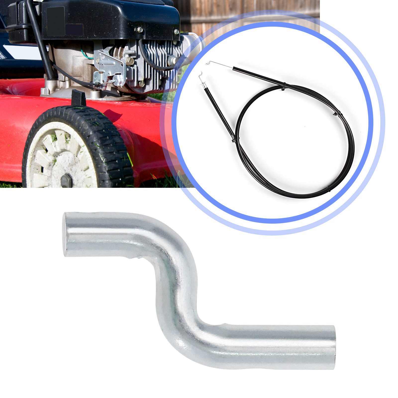 5x Z Cable End Cap Replacement Steel Throttle Cables Lawnmower Cable