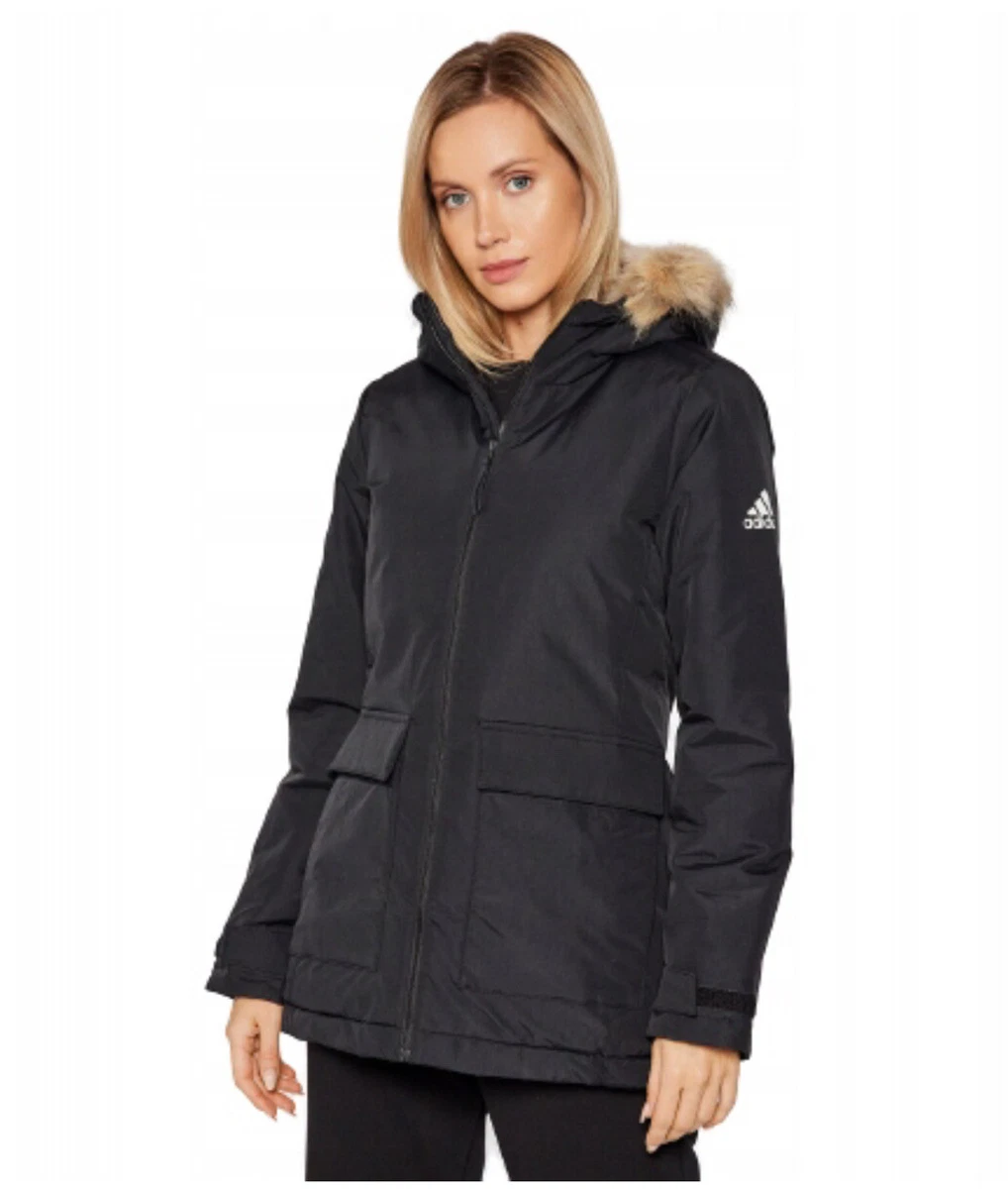 Hooded Wmns.Sz.Small | Originals Utilitas Adidas (GT1707) eBay Parka/Jacket Black