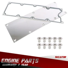 LS Gen 3 Valley Cover Plate Kit w/ Gasket For GM LS-Series 4.8L 5.3L 5.7L 6.0L