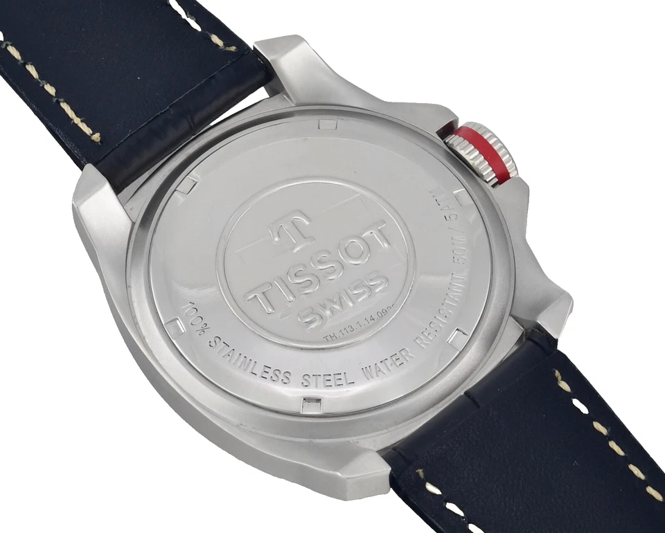 Rare TISSOT T Arrow 17 Jewels Jumbo Military Broad Arrow Vintage Mens Watch - Изображение 2 из 4