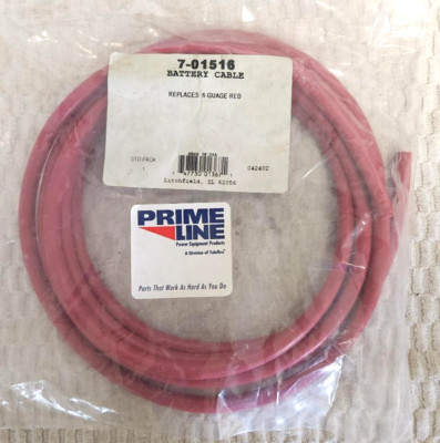 Prime Line 7-01516 6 Guage Primary Red Cable