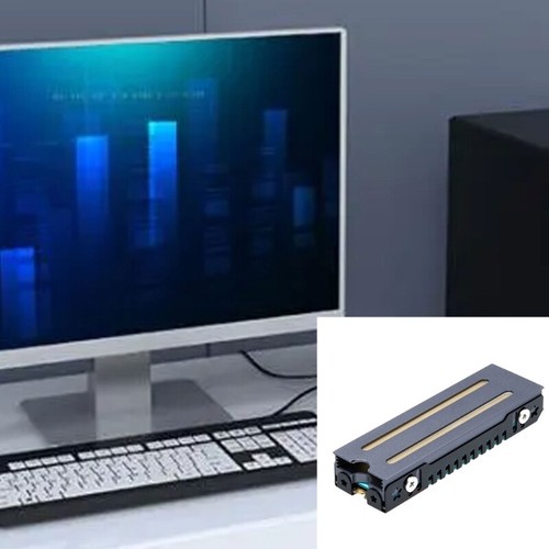 RGB M.2 2280 NVMe Solid States Drive Heat Dissipation SSD Double Sided Radiator - Afbeelding 2 van 8