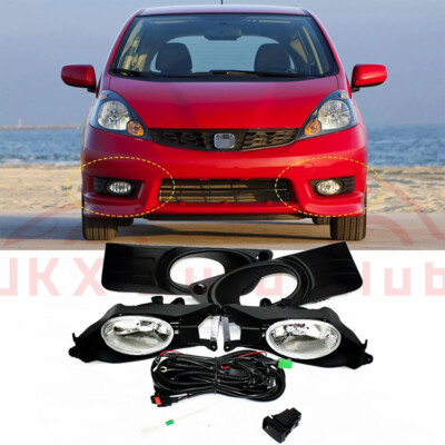 For Honda Sport 2012-2013 x Front Bumper Fog Light Driving Lamp Cover Wiring Kit