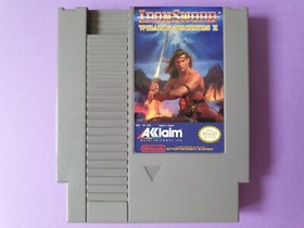 IRONSWORD: WIZARDS & WARRIORS 2 / Nintendo NES USA / Acclaim + Crystal Box