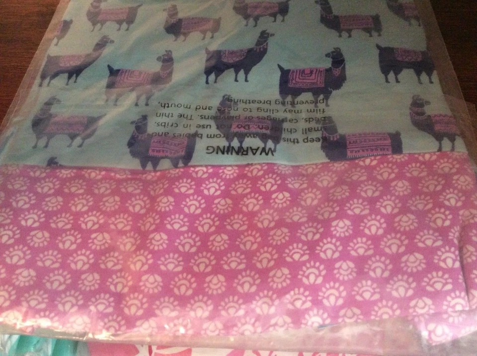 Garnet Hill Holiay пижама PJ Disney Llama сна платье подарок вечеринки девочка 🌈, - Изображение 4 из 4