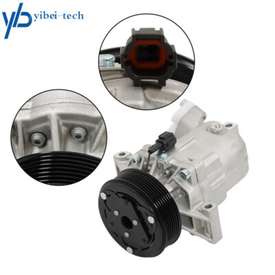 For 2006 2007 2008 Nissan Tiida 1.8L 4Cyl A/C Compressor + Clutch