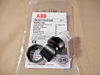 ABB M2SS2-10B  selector switch (NIB)