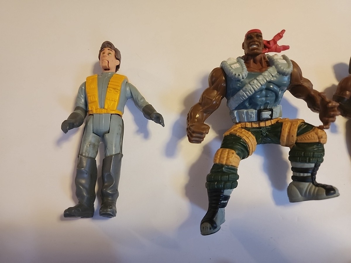 80s/90s Mixed Lot of 6 Action Figures Power Ranger~GI Joe~Robin
