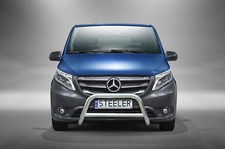 Frontbügel Frontschutzbügel Mit ABE Für Mercedes Vito 2014-2020 A-Typ Edelstahl