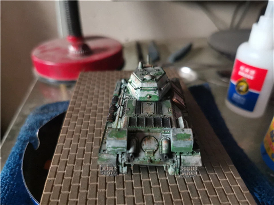 1/72 Soviet T-34/76 Medium Tank Model 1942 Painted Finished Model - Image 2 of 4