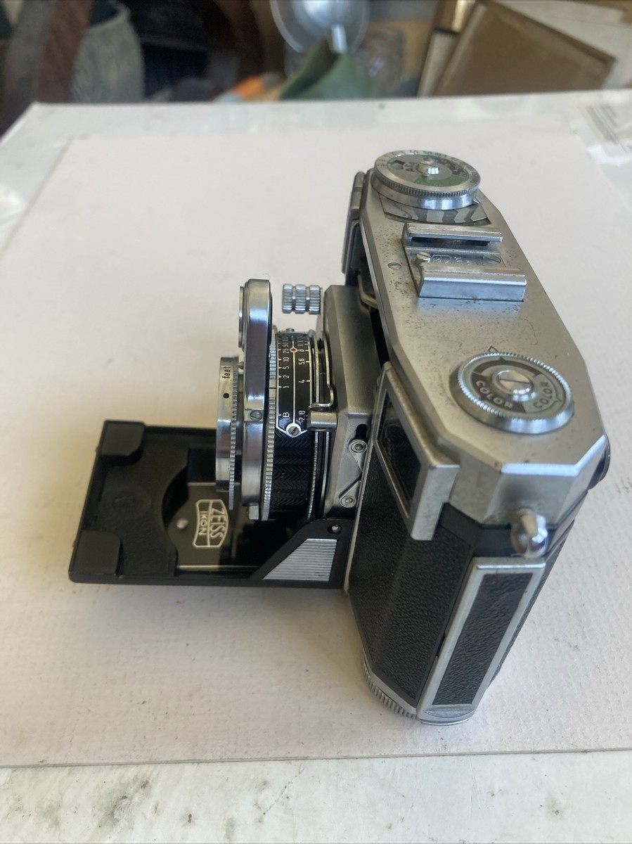 Zeiss Ikon Contessa 35 Folding Camera Tessar 45mm F2.8 From
