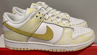 Nike Dunk Low Yellow Strike Wmns ナイキ ダンクロー イエロー Authentic WMNS Nike Dunk Low OG Yellow Strike size 7 | eBay