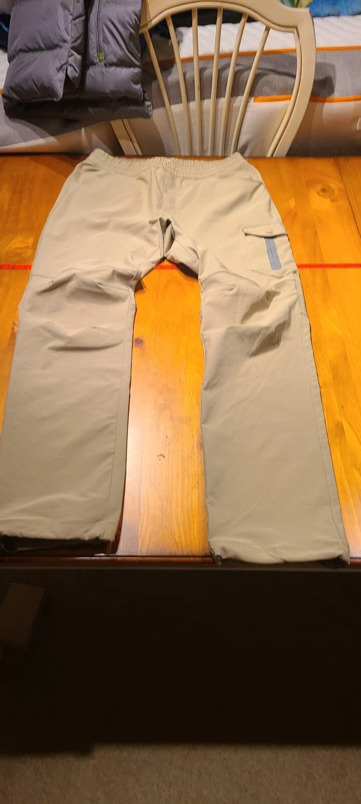 Mens Columbia Stretch Polyester (Soft Shell) Pants MED 34-36" NWOT