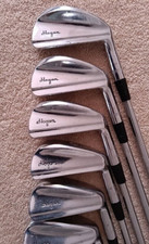 TZ GOLF - VINTAGE BEN HOGAN RADIAL 3-E Irons, Colonial SW, Steel Shafts RH