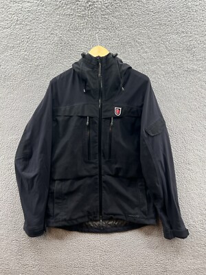 Fjallraven Black Tarfala Hydratic Jacket Men's Size