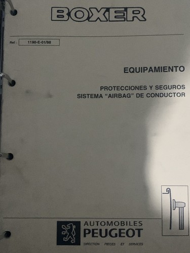 Manuales De Taller PEUGEOT BÓXER MK1 - Imagen 6 de 17
