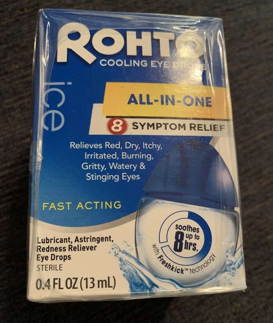 Rohto Cooling Redness Relief Eye Drops 4 Oz for sale online eBay