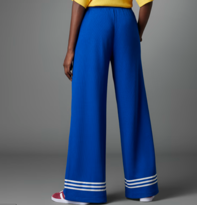■adidas■ 70s wide leg pants navy JN7663 adidas 70s Wide Leg Pants - Blue | adidas UAE