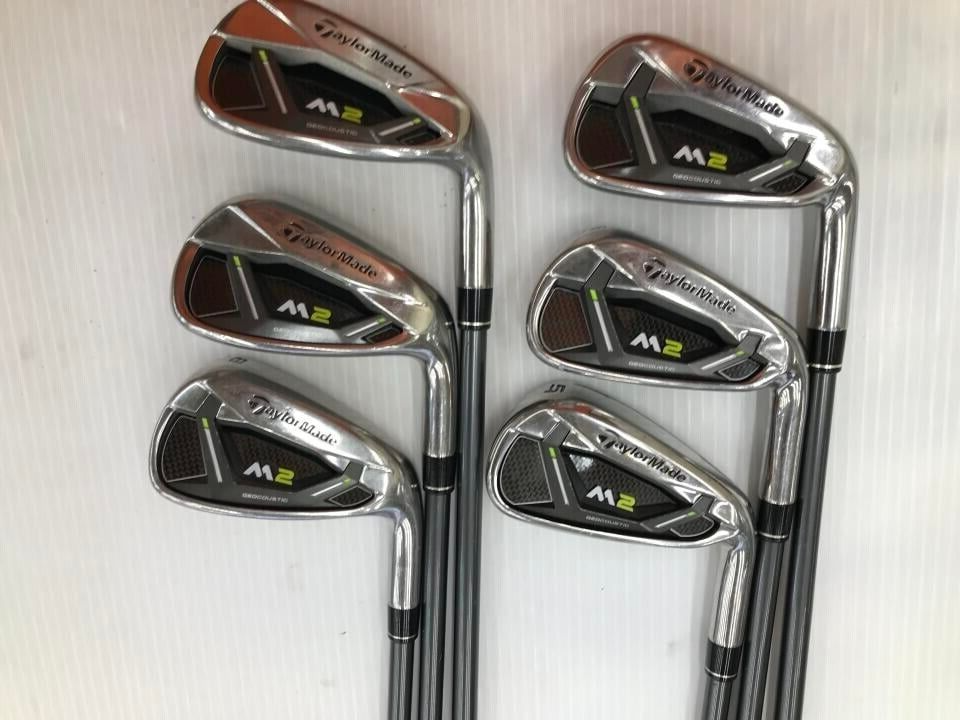 TaylorMade M2 2017 US Irons #5-9.P(6Clubs)/REAX/Flex:R/Iron set | eBay