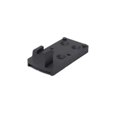 1911 RMR TRIJICON BASE PLATE BLACK SERRATED - STEEL