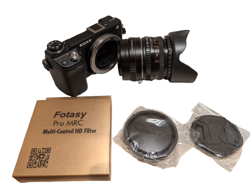 Sony E-mount adapted VIVITAR 50 mm F/1.7 fast Standard PRIME Lens. - Picture 2 of 12