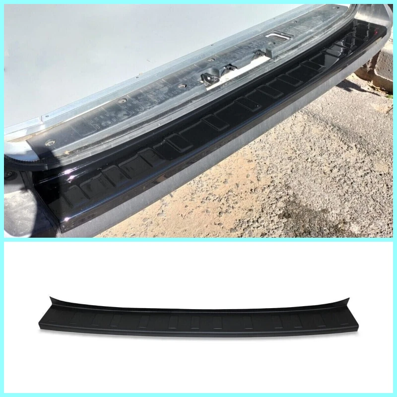 Rear Bumper Protector Abs Plastic Black For VW CRAFTER 2017 2023