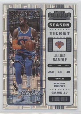 2022-23 Panini Contenders Season Ticket Julius Randle #14 19x0
