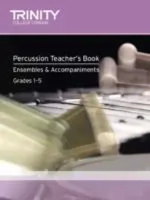 Percussion Teacher's Book - Ensembles | Percussion teaching material | Guildhall