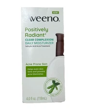 Aveeno Positively Radiant Clear Complexion Daily Moisturizer 4oz Exp 01/26 + 🔥