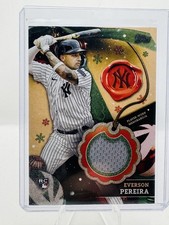 2024 Topps Holiday - Relics Everson Pereira #RC-EP Glitter /99 (MEM, RC)