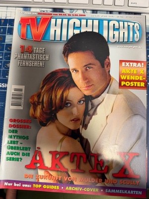 TV Highlights (11 2000) Komplettes Magazin - Poster - Sammelkarten