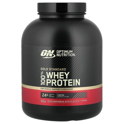 Optimum Nutrition Gold Standard 100 Whey Coffee 5 lbs 2 27 kg Informed Choice
