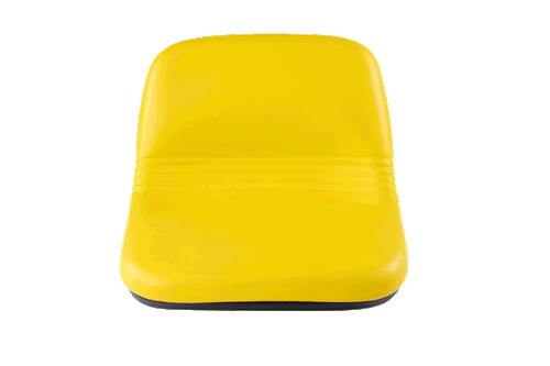 Yellow High Back Seat AM123666 fits John Deere GX70 GX75 GX95 Srx75 Srx95 SX85 - Picture 4 of 7