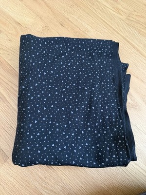 Moby Petunia Pickle Bottom Classic Wrap Sling Baby Carrier Black Terrazzo GUC